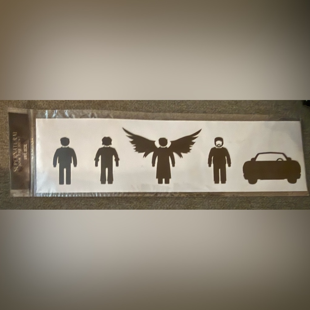 Supernatural Vinyl Decal Brand New Culturefly Approximately 12” x 3”
